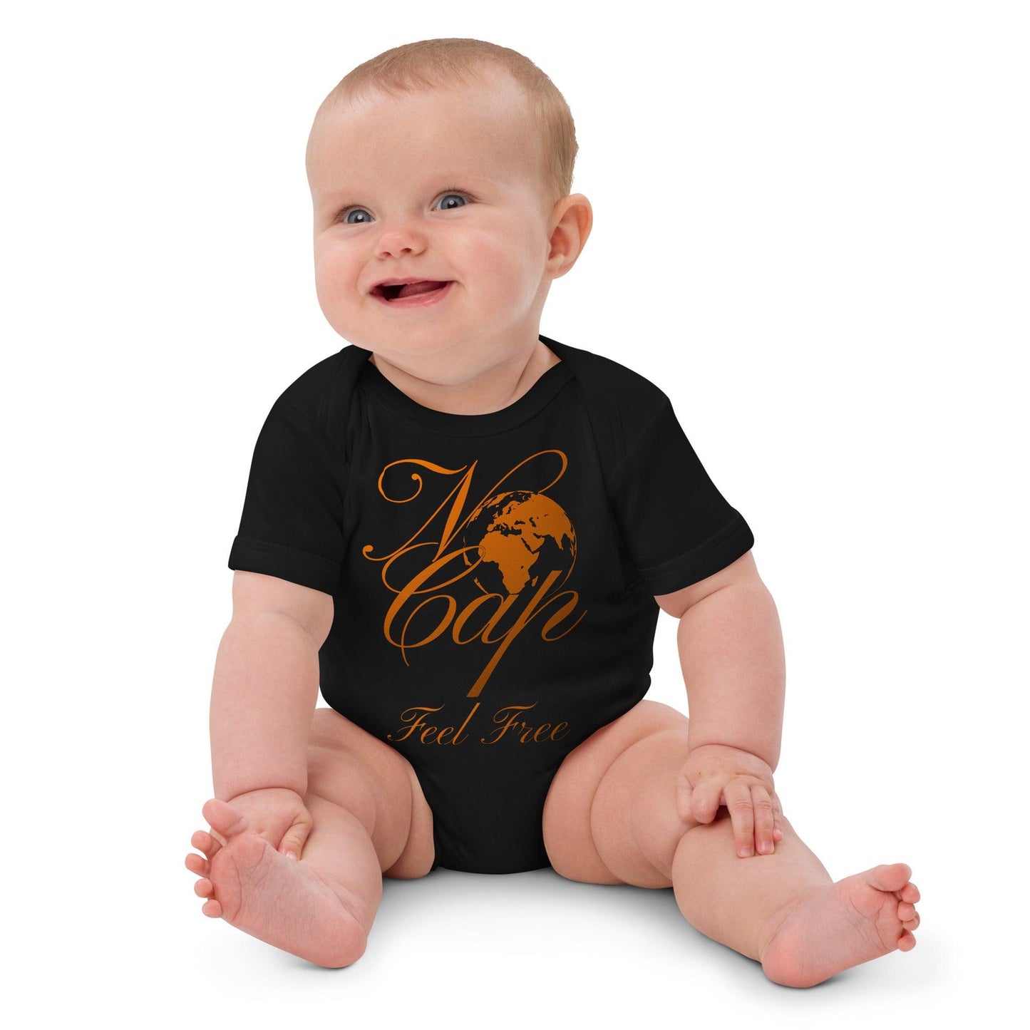 Organic cotton baby bodysuit - Artsquarenft