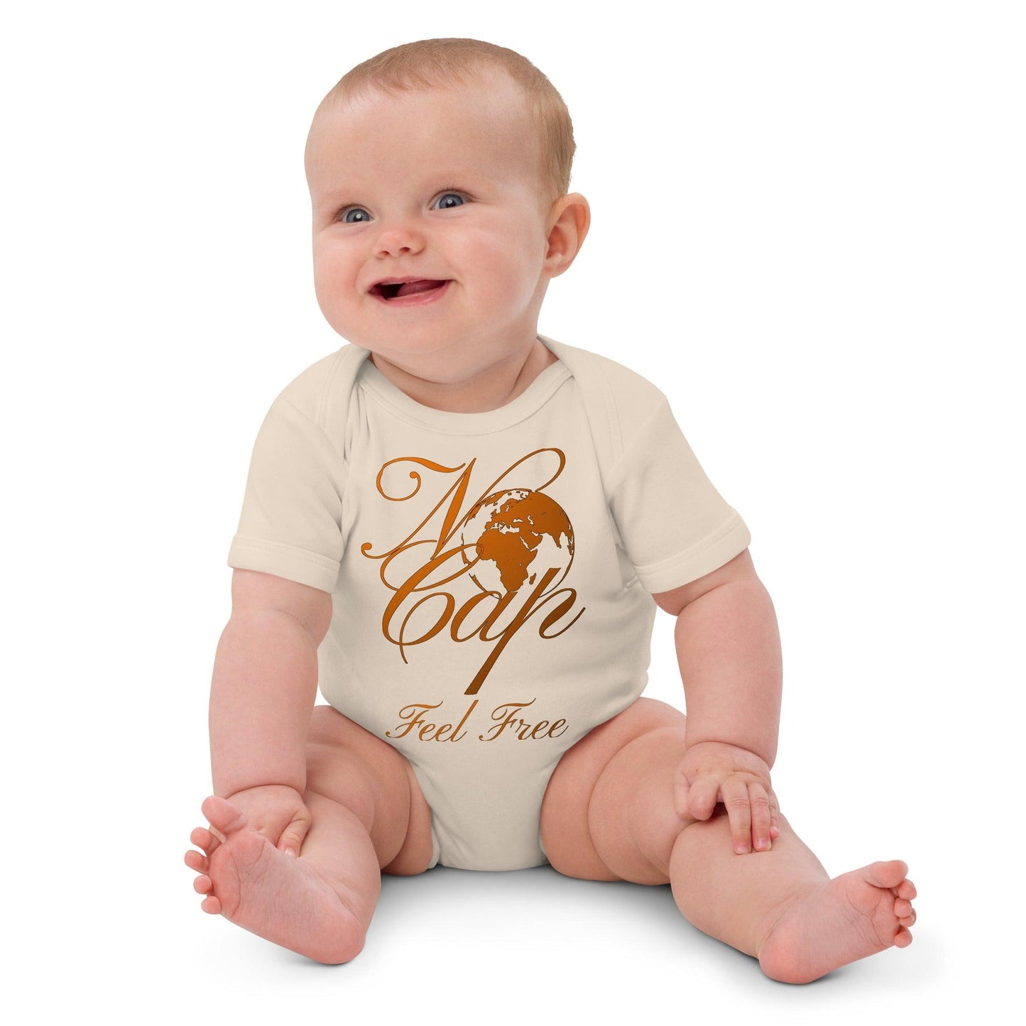 Organic cotton baby bodysuit - Artsquarenft