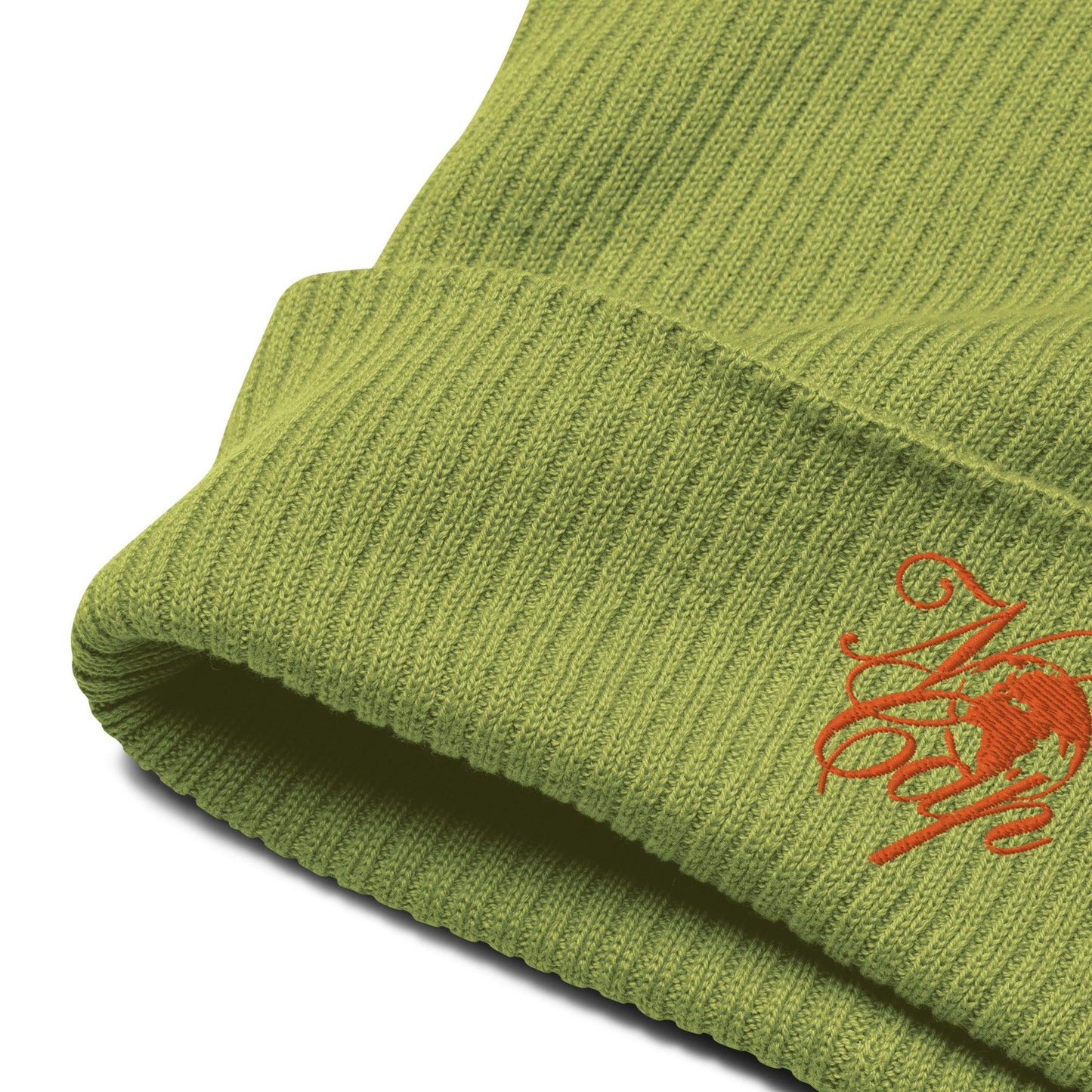 Organic ribbed beanie - Artsquarenft