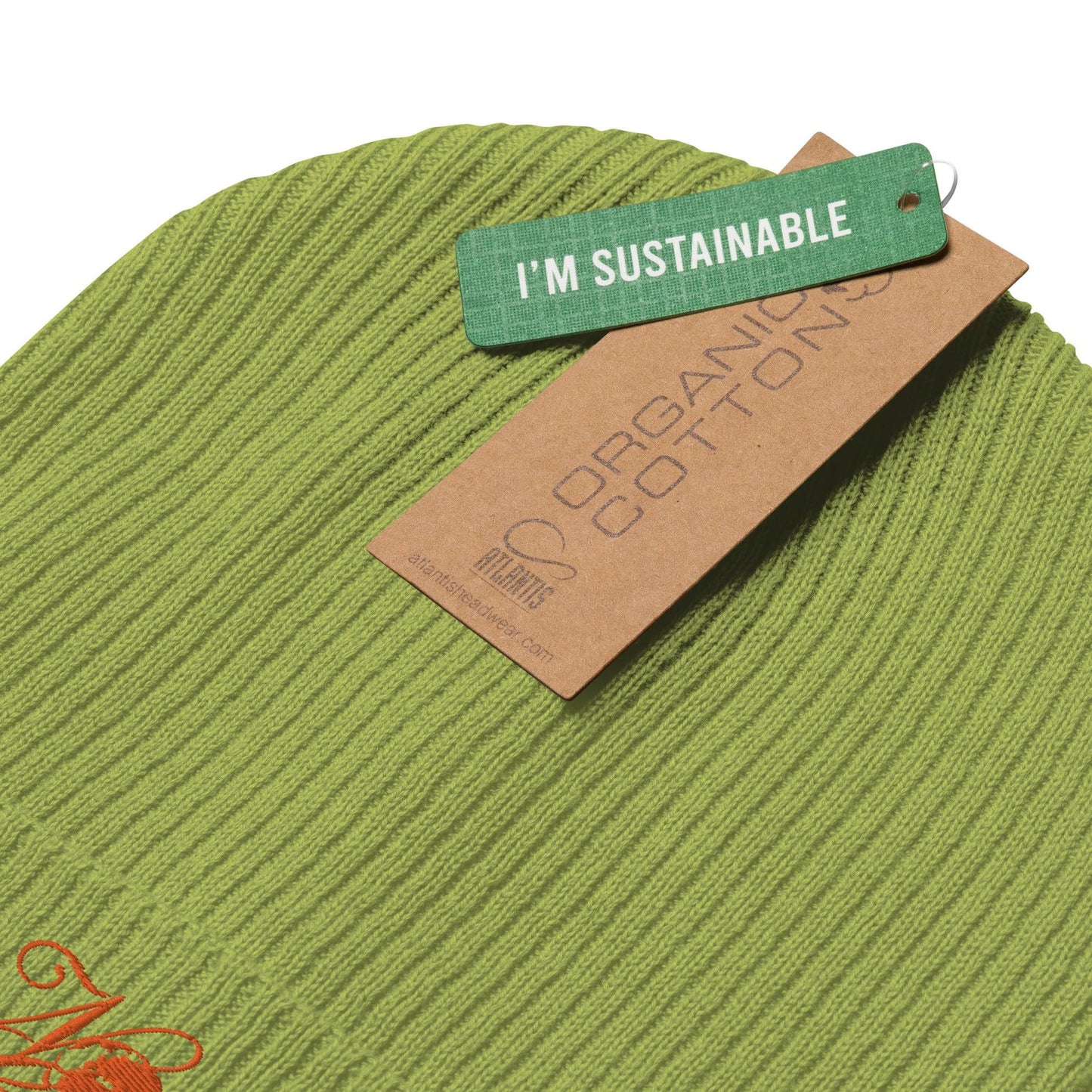 Organic ribbed beanie - Artsquarenft