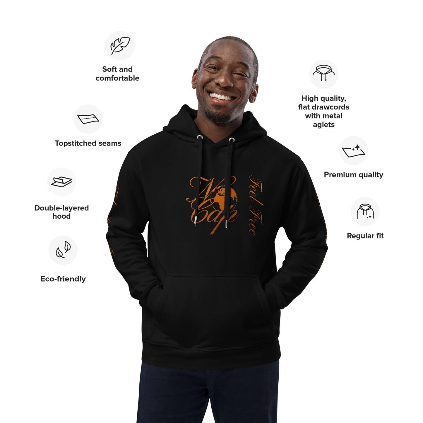 Premium eco hoodie - Artsquarenft