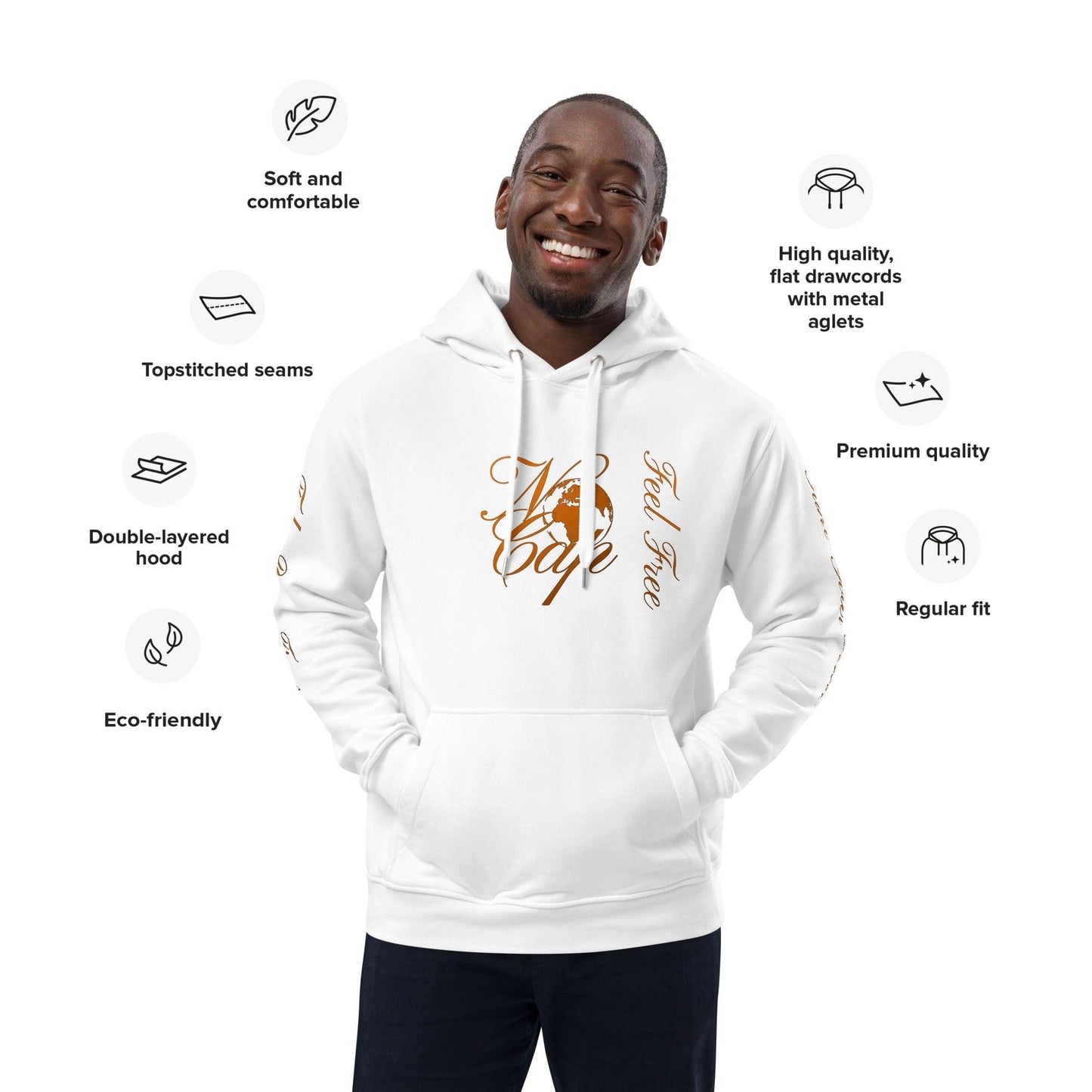 Premium eco hoodie - Artsquarenft