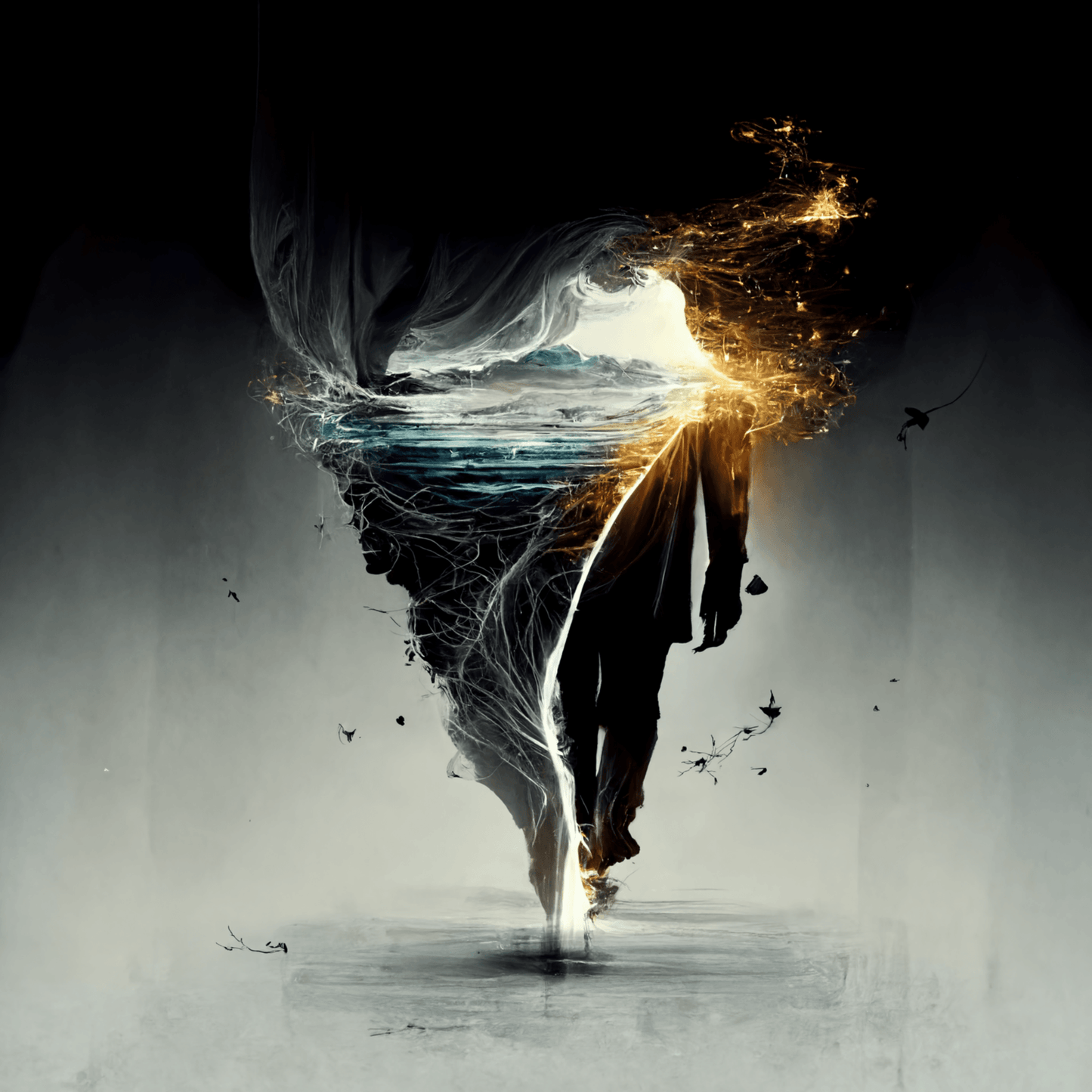 This artwork captures the endless journey of life and the hope that keeps us going. The artwork is available in a limited edition of only 10 pieces, with an immediate download file size of 12288 x 12288, 300 dpi png.