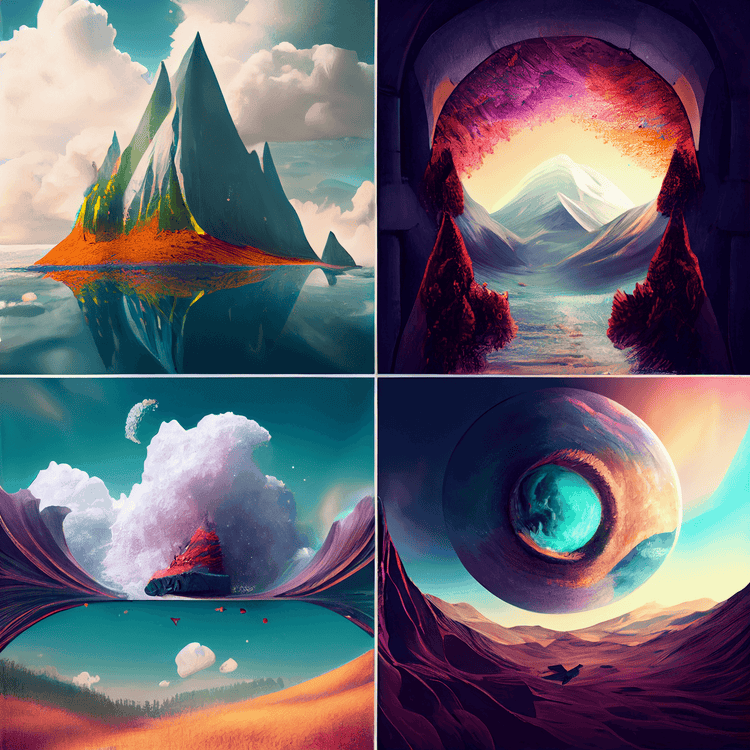 Dreamscapes Collection Unique Digital Art for Your Dreams - Artsquarenft