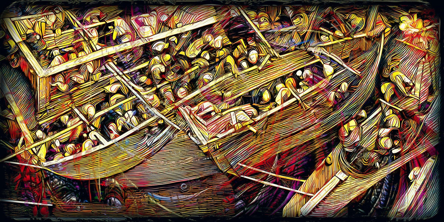Migratory Theater - A Journey of Hope and Despair by Luigi_ArtSquare - Artsquarenft