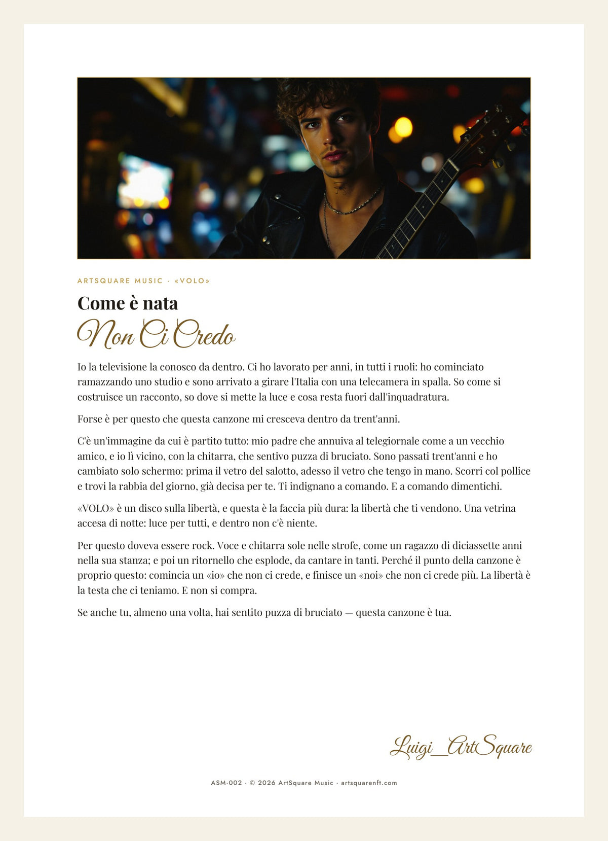 Non Ci Credo - Art Edition