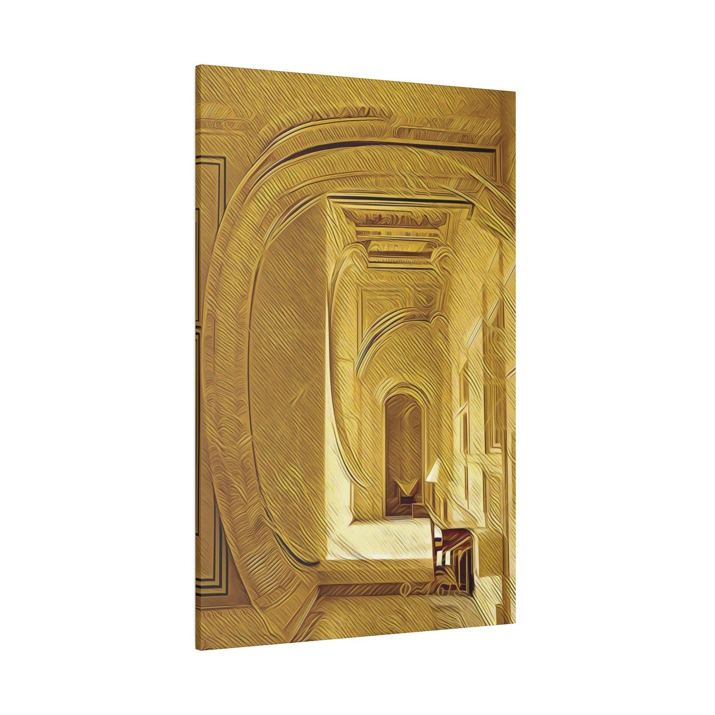 Palazzo Pirelli e Palazzo Granafei - Architectural Excellence | Matte Canvas, Stretched, 0.75" - Artsquarenft