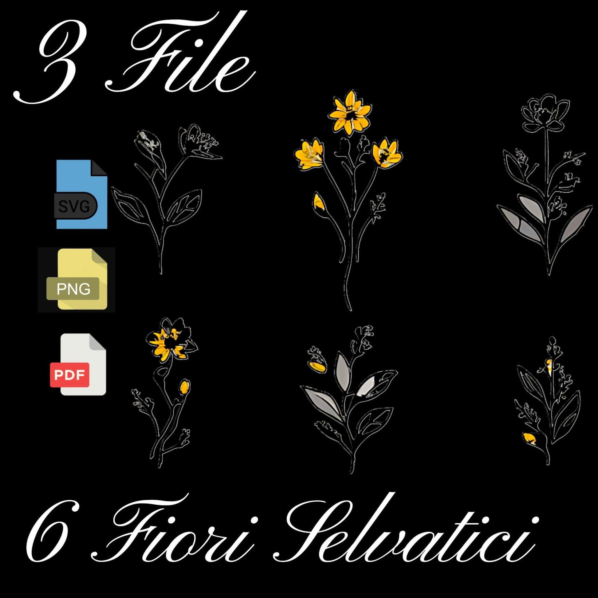 6 flower 3 file