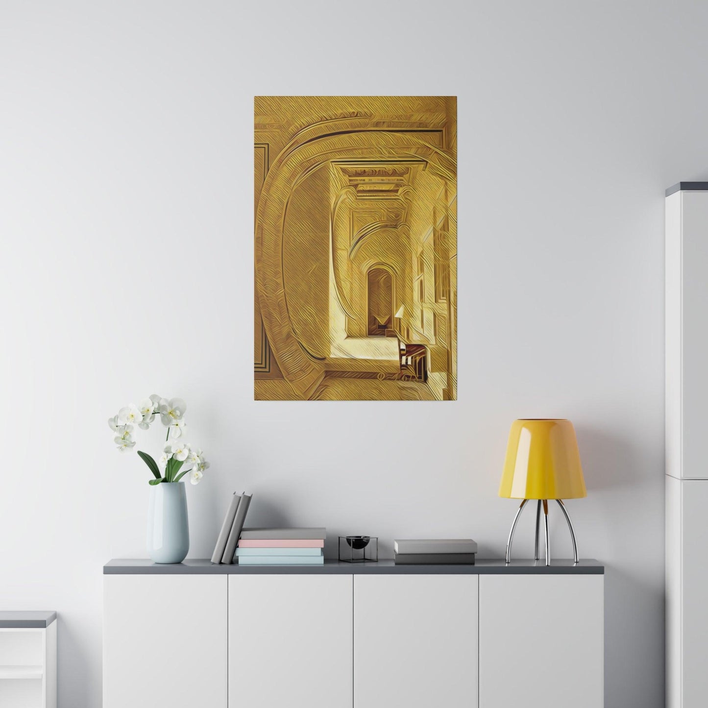 Palazzo Pirelli e Palazzo Granafei - Architectural Excellence | Matte Canvas, Stretched, 0.75" - Artsquarenft