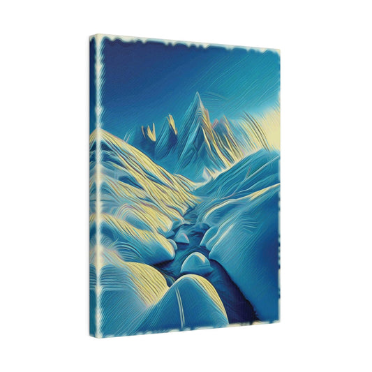 Frozen Tranquility - Matte Canvas, Stretched, 0.75" - Artsquarenft
