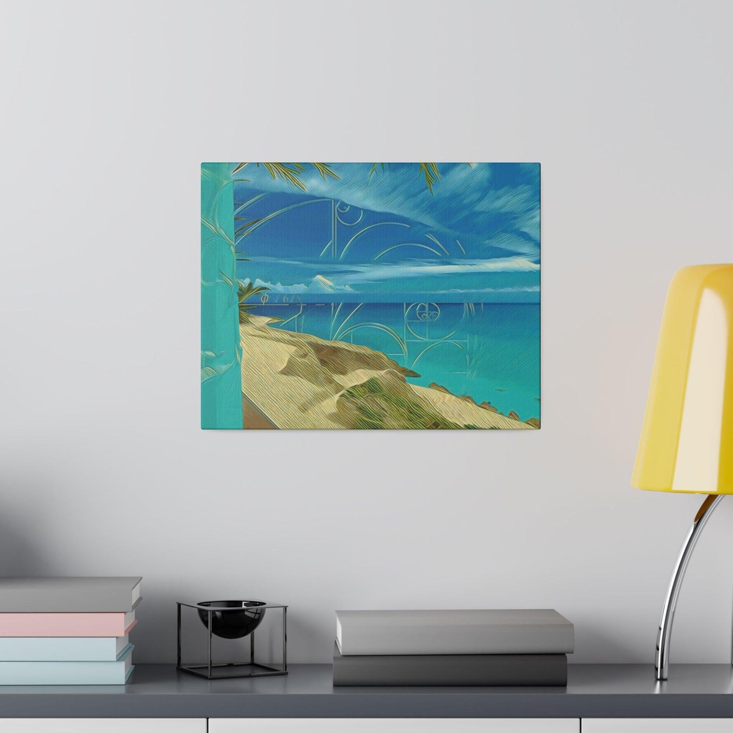Baia Verde and Punta della Suina - A Breathtaking View | Matte Canvas, Stretched, 0.75" - Artsquarenft
