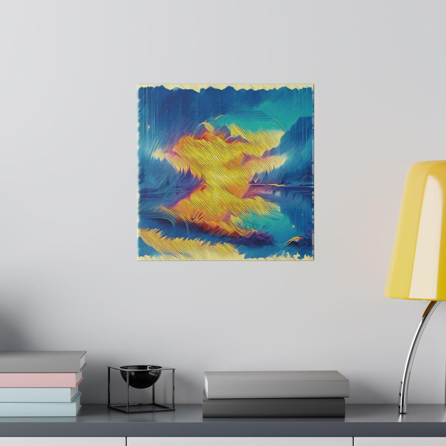 Dreamscape Reflections - Matte Canvas, Stretched, 0.75" - Artsquarenft