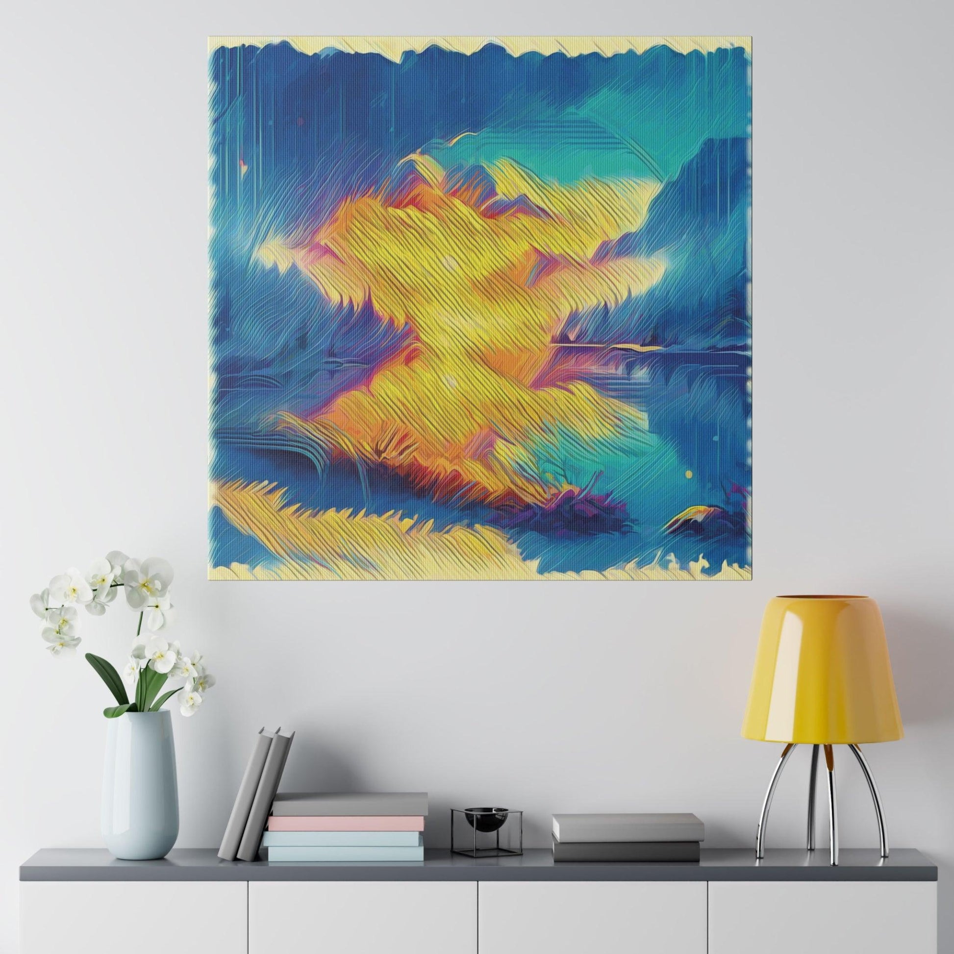 Dreamscape Reflections - Matte Canvas, Stretched, 0.75" - Artsquarenft