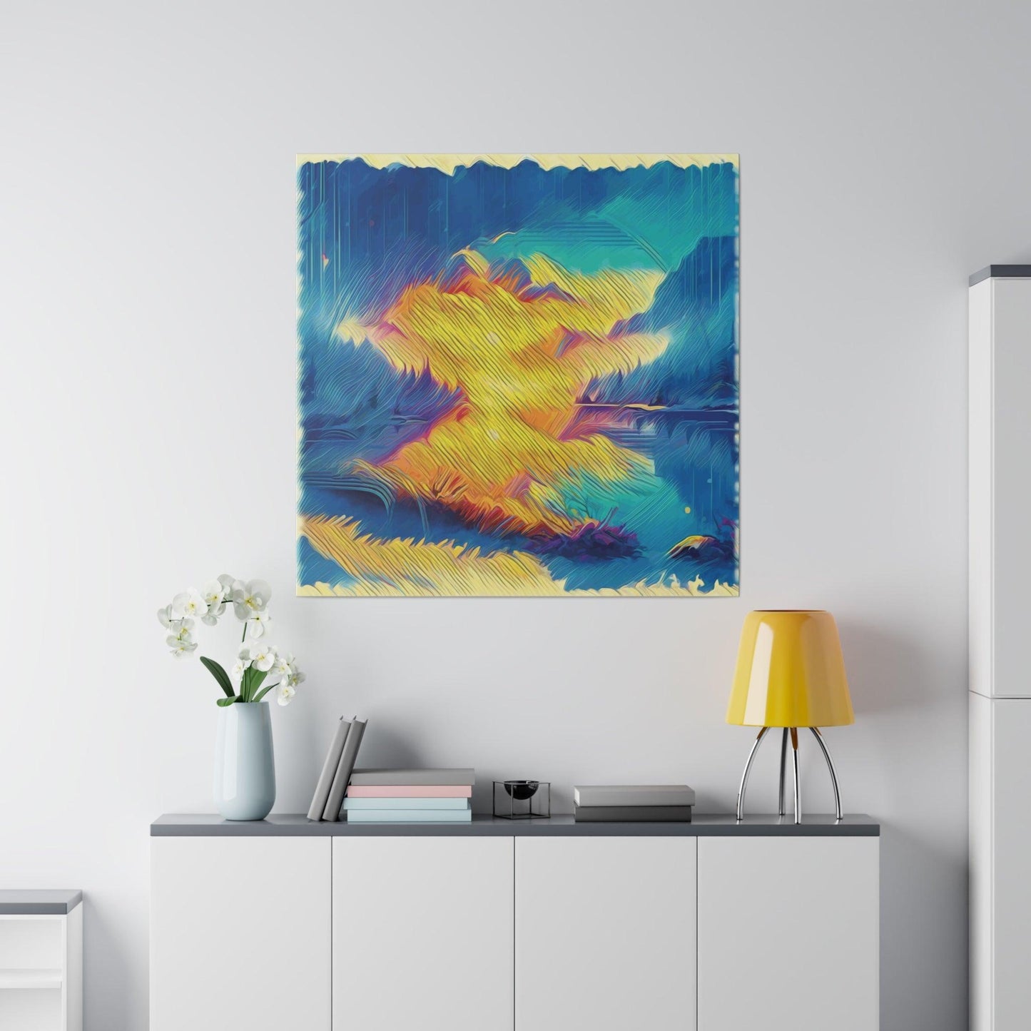 Dreamscape Reflections - Matte Canvas, Stretched, 0.75" - Artsquarenft