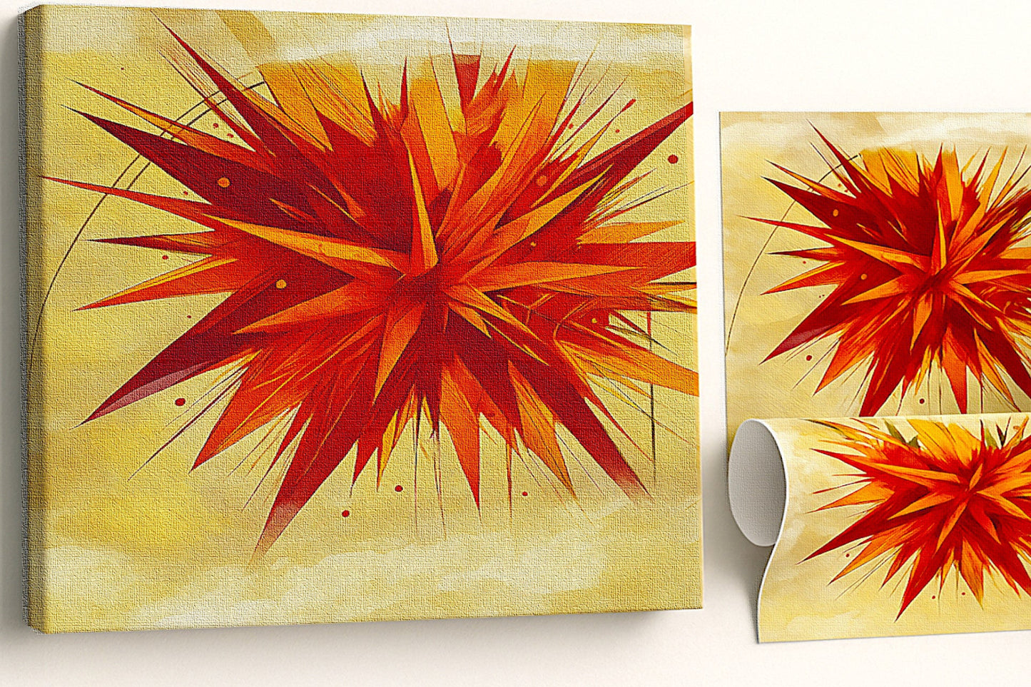 Spice Fusion ready for shipping in professional rigid tube with authenticity certificate signed by Luigi ArtSquare