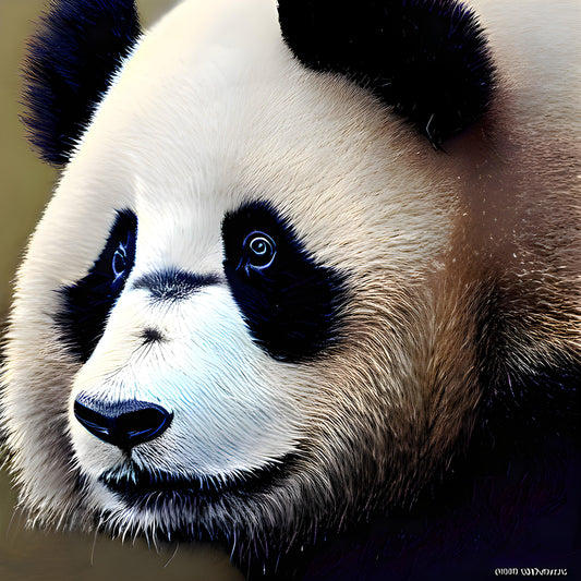 Smiling Panda - ArtSquare's Low Cost Collection - Artsquarenft