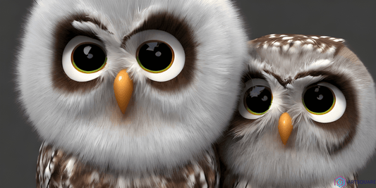 Treat yourself to a bit of luck with this cute owl image from ArtSquare's Low Cost Collection. This high-quality image, designed with various software and artificial intelligence, is available in PDF format for the fantastic price of only 4 euro and 90 cents.