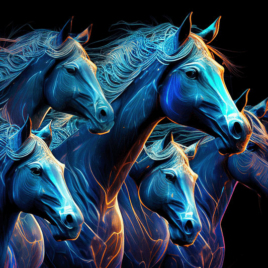 If you're a lover of horses and art, this digital image of a watercolor style horse is perfect for decorating your home. Its high-definition quality and unique design capture the essence of the horse in a captivating way. Treat yourself to your digital copy today and bring a touch of natural beauty into your home. standard 70*70cm 300dpi, 8192*8192 PNG