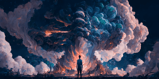 Dreamscapes - "Explosion of Fear." - Artsquarenft